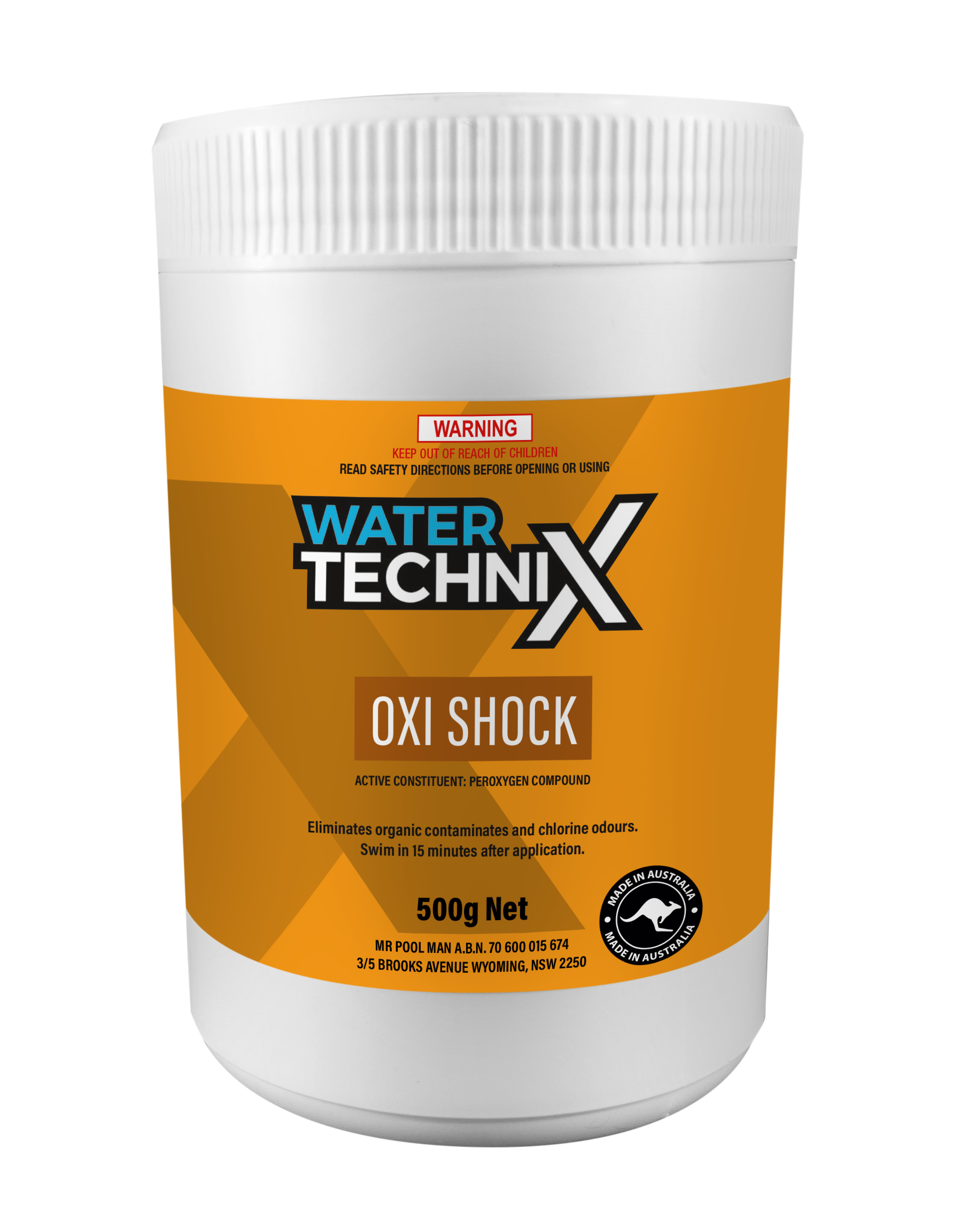 Buy Water TechniX Oxi Shock Chlorine Free 500g Pool Spa Chemical Online at the best prices