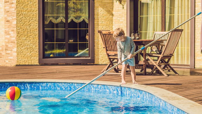 7 Pool chores that any kid can do! - Mr Pool Man