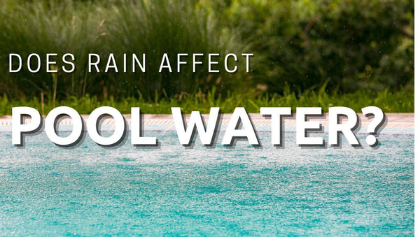 Does rain affect pool water?