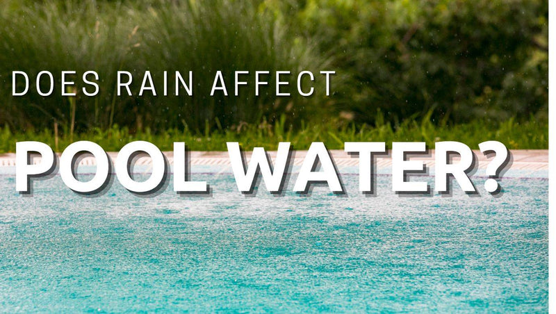 Does rain affect pool water?