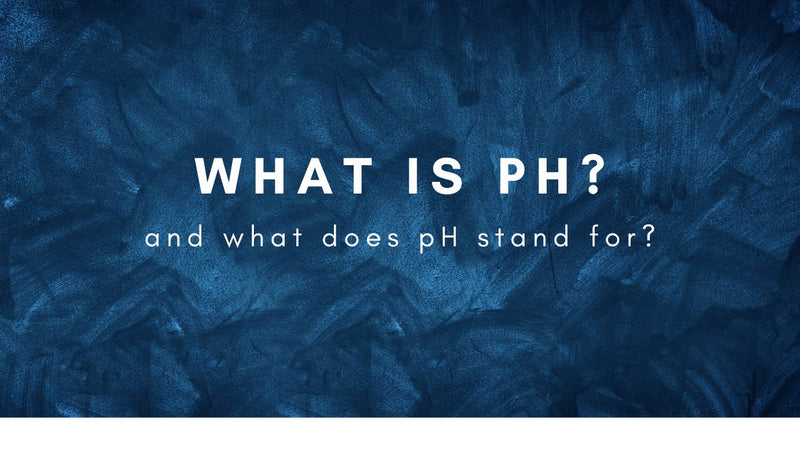 What is pH and what does pH stand for?