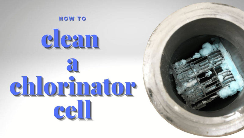 How to clean a chlorinator cell