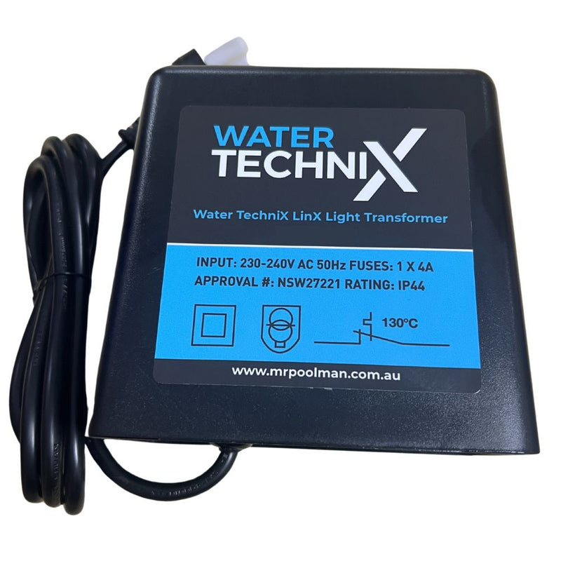 Water TechniX LinX Pool Light Transformer 60W 12V AC Dual Output
