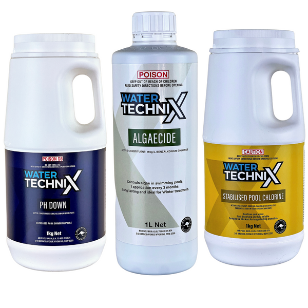 Water TechniX Green Algae Chemical Bundle