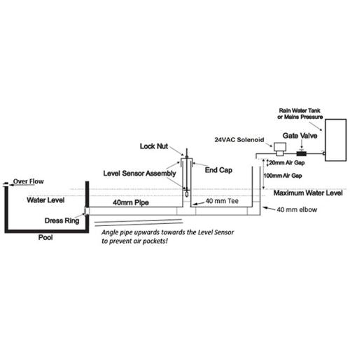 Dontek Automatic Water Leveller 3m with Solenoid Valve LS4