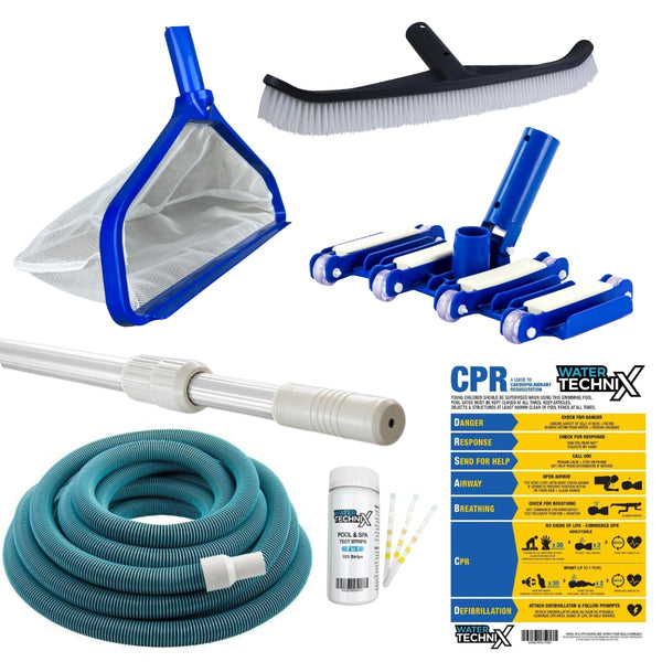 Water TechniX 15m Handover Kit - Pool Cleaning Equipment Bundle