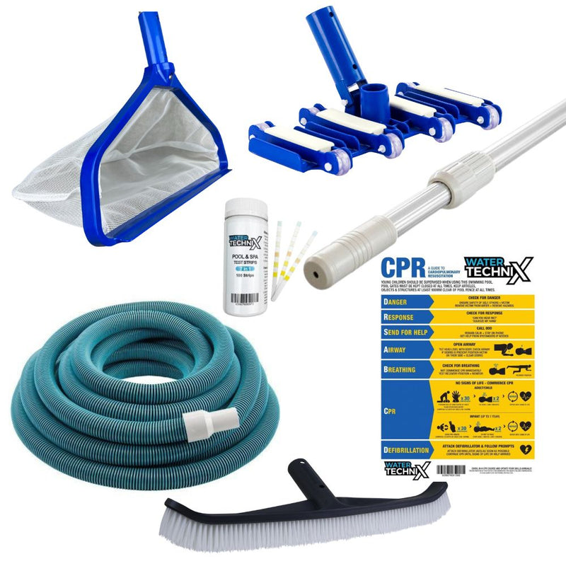 Water TechniX 15m Handover Kit - Pool Cleaning Equipment Bundle