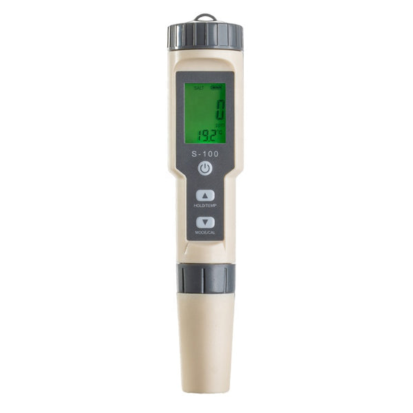 Water TechniX Pool Test Digital Meter 2 in 1 - SALT & Temperature Sensor