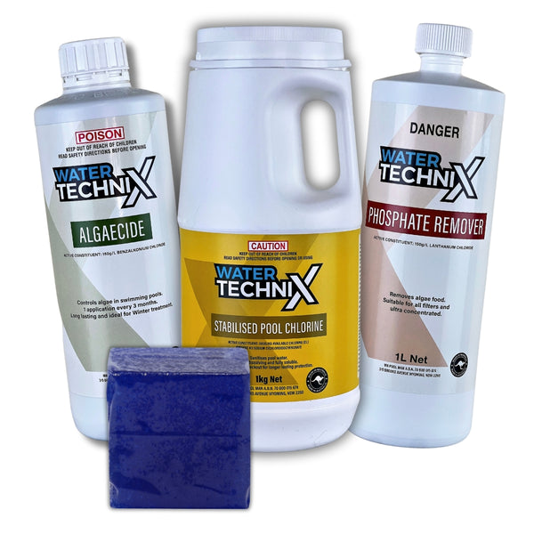 Water TechniX Pool Season Guard Chemical Bundle