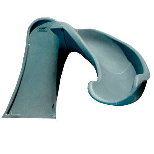 S.R. Smith Cyclone Pool Slide Right Curve Grey