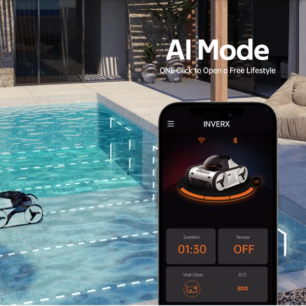 Fairland X - Warrior X60 Ai Premium Wireless Robotic Pool Cleaner - Mr Pool Man