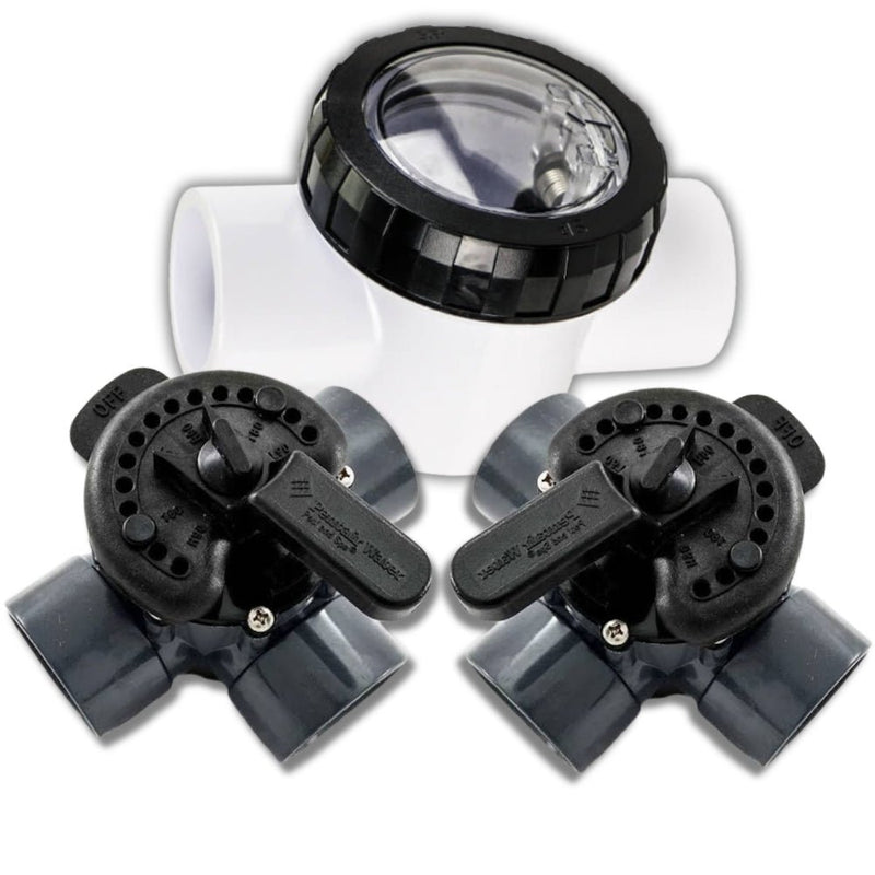 Heat Pump Valve Installation Bundle Kit 40mm - Mr Pool Man