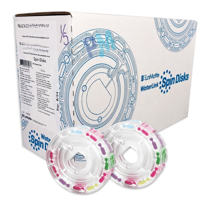 LaMotte Waterlink Spin Disc 204 Series Salt 100 Pack 4349J - Mr Pool Man
