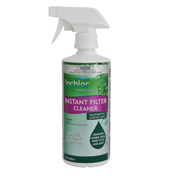 Lo - Chlor Instant Cartridge Filter Cleaner 500ml Non Soak Spray - Pool Chemical - Mr Pool Man