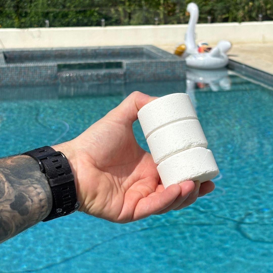 Crystal Cube Water Clarifier Tablets for Sparkling Pools