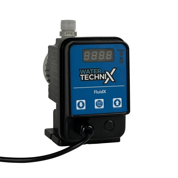 Water TechniX Dosing Machine FluidX Semi Automatic - Chlorine & pH - 5 LPH - Mr Pool Man