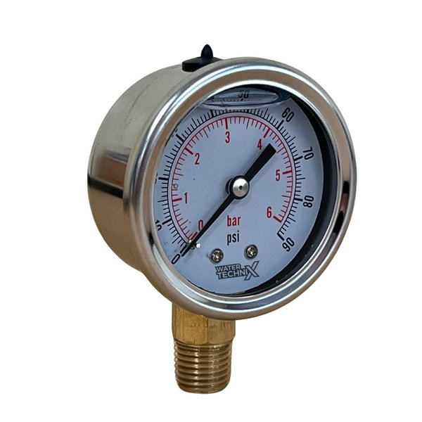 Water TechniX Filter Pressure Gauge - Mr Pool Man