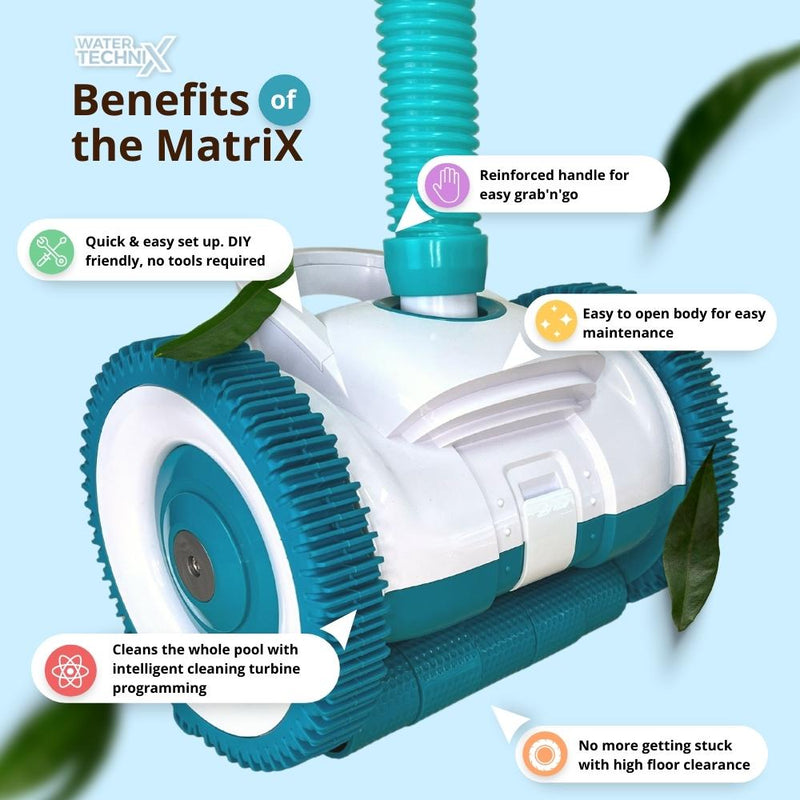 Water TechniX MatriX Conch Automatic Pool Cleaner Head Only - Mr Pool Man
