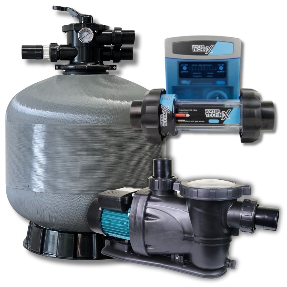 Water Technix Media Filtration Bundle for Medium Pools