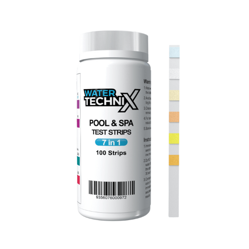 Water TechniX Pool Test Strips - 7 in 1 - Mr Pool Man