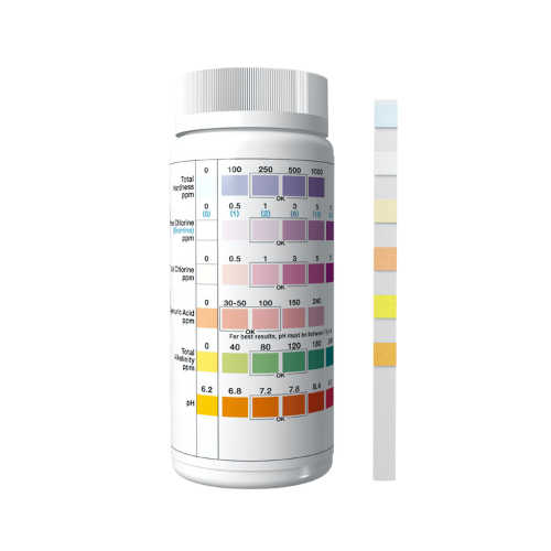 Water TechniX Pool Test Strips - 7 in 1 - Mr Pool Man