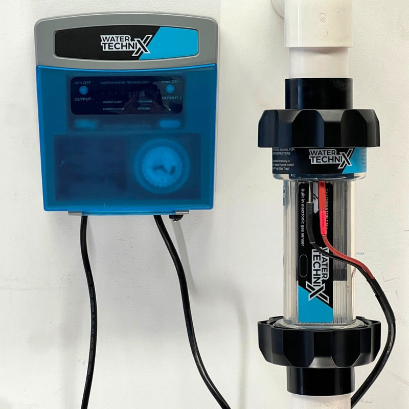 Water TechniX Salt & Magnesium Chlorinator - Atomic WTA35 - 35G - Mr Pool Man