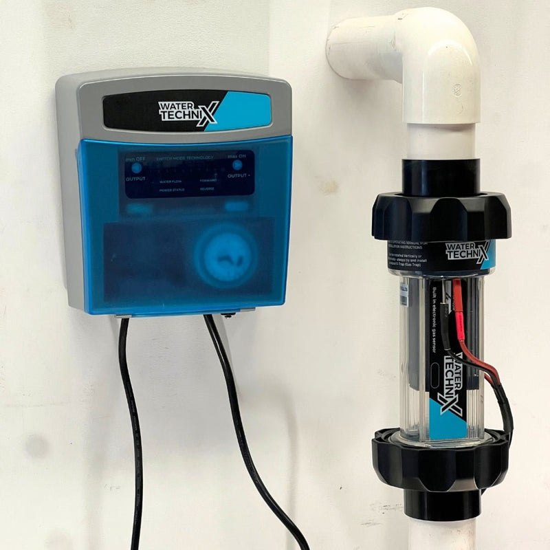 Water TechniX Salt & Magnesium Chlorinator - Atomic WTA35 - 35G - Mr Pool Man