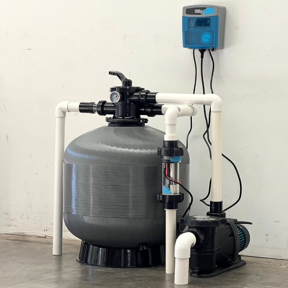 Microfilter Pool Water Technix Media Filtration Bundle for Small Pools