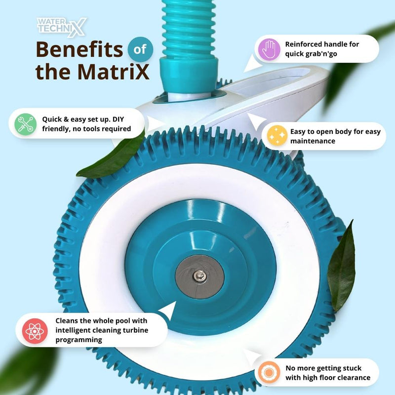 Water TechniX Suction Pool Cleaner - MatriX Conch - Mr Pool Man