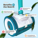 Water TechniX Suction Pool Cleaner - MatriX Conch - Mr Pool Man