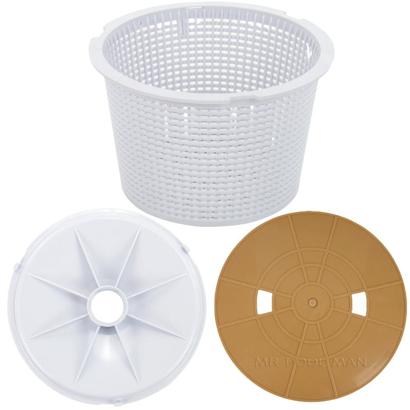 Water TechniX Waterco S75 SK103 Skimmer Bundle - Vacuum Plate Basket Deck Lid - Mr Pool Man