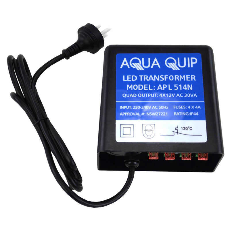 Aquaquip Light Transformer 4 Outputs-Mr Pool Man