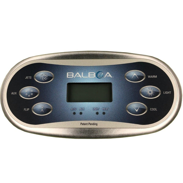 Balboa Spa Controller Touchpad & Overlay - TP600-Mr Pool Man