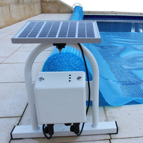Daisy Power Series Pool Cover Roller - Solar Panel Power Supply-Mr Pool Man