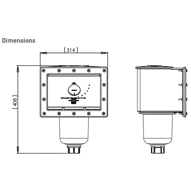 Buy Filtrite Skimmer Box SK1000 Above Ground Pools Online at the best