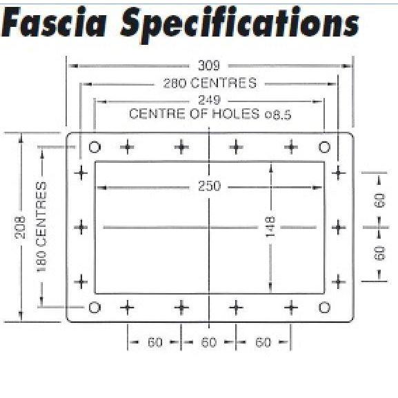 Poolrite S2500 Skimmer Box for Concrete Pools Square White