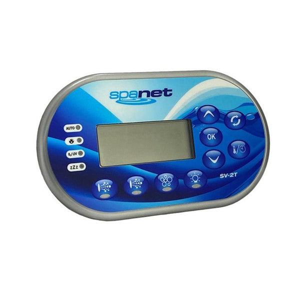 SpaNET Spa Controller Touchpad & Overlay - XS-2000 Gel Filled-Mr Pool Man