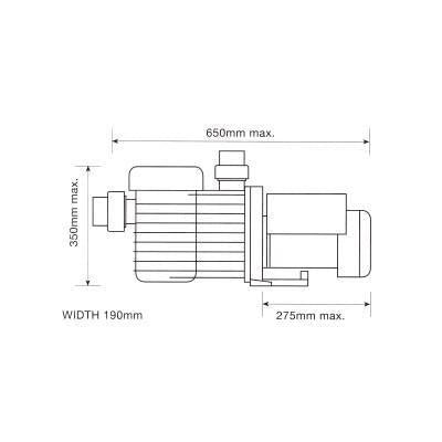 Speck Badu Pump Super 90/350 Series 1.25HP-Mr Pool Man