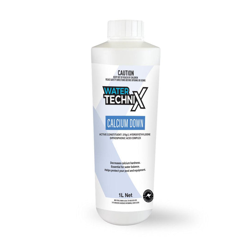 Water TechniX Calcium Down Hardness Decreaser 1L - Pool Chemical-Mr Pool Man