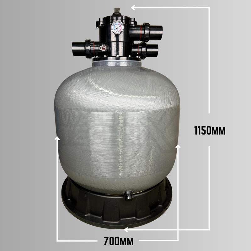 Water TechniX Media Filter Aspire 28 inch 50mm-Mr Pool Man