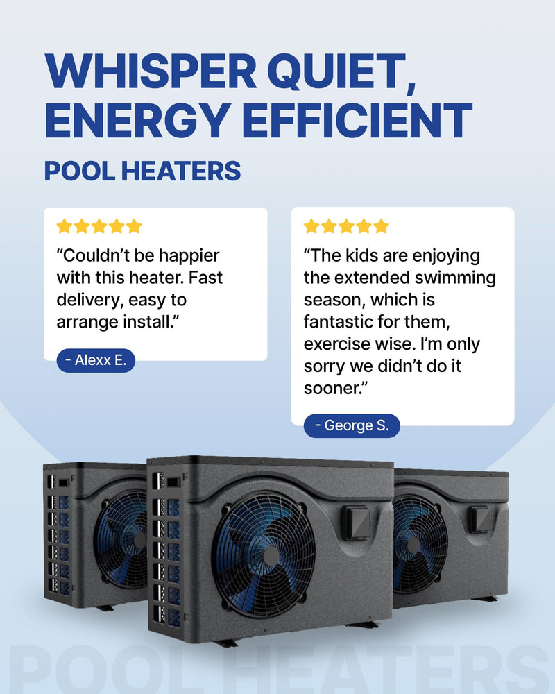 Water TechniX Paradise Inverter Pool Heater & Chiller 11kW w/ WiFi-Mr Pool Man