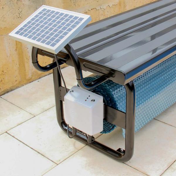 Daisy Under Bench Pool Cover Roller - Powered - Mr Pool Man