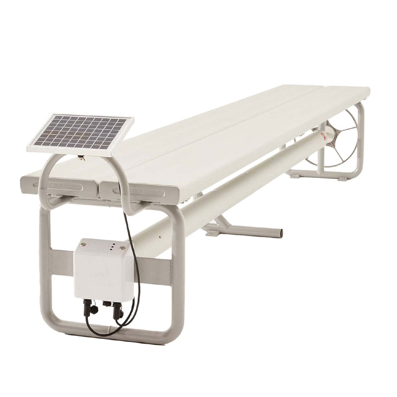 Daisy Under Bench Pool Cover Roller - Powered - Mr Pool Man
