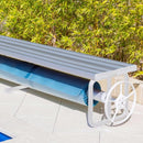 Daisy Under Bench Pool Cover Roller - Standard - Mr Pool Man