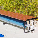 Daisy Under Bench Pool Cover Roller - Standard - Mr Pool Man