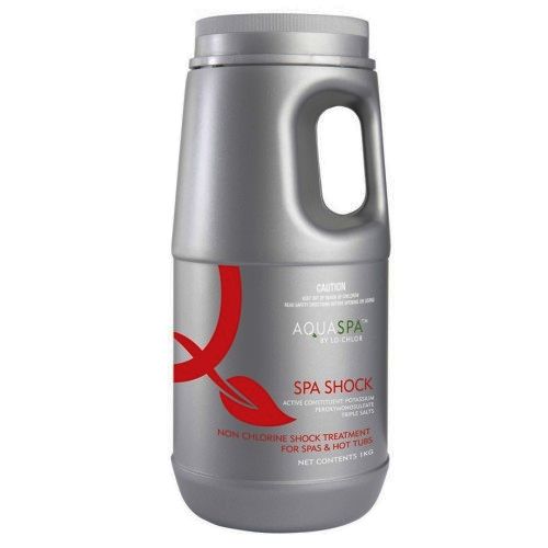Lo - Chlor Aquaspa Spa Shock 1Kg - Chlorine FREE Spa Chemical - Mr Pool Man