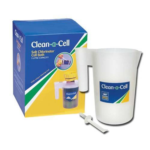 Universal Clean A Cell Jug - Chlorinator Cell Cleaning Kit - Mr Pool Man