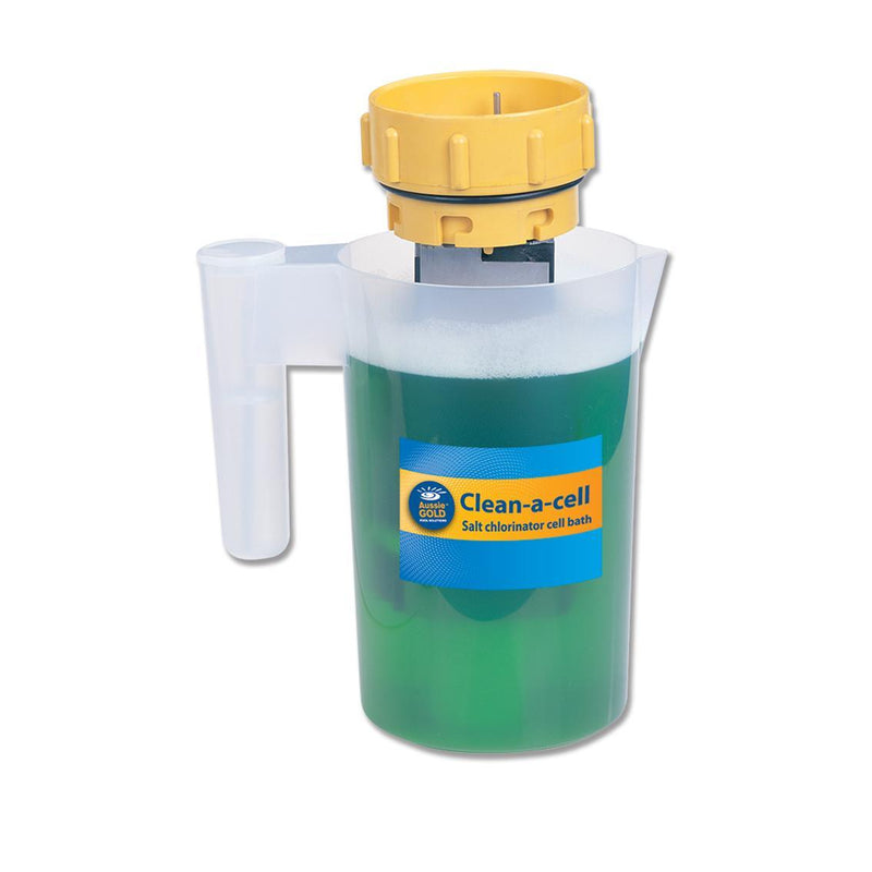 Universal Clean A Cell Jug - Chlorinator Cell Cleaning Kit - Mr Pool Man
