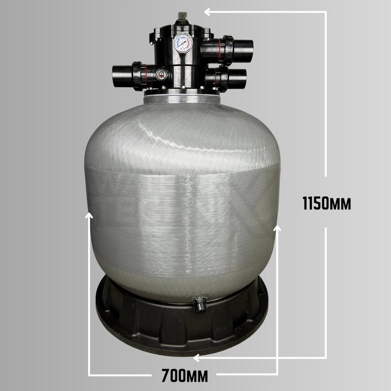Water TechniX Media Filter Aspire 28 inch 50mm - Mr Pool Man