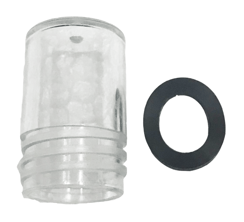 Water TechniX Media Filter Aspire - Waste Sight Glass w/ O Ring 50mm - Mr Pool Man